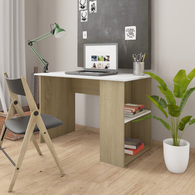 Bureau Bureau d'ordinateur Bureau à domicile Table de travail en bois d'ingénierie