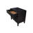 Aurora King Open Panel Bedroom - Peppercorn-131165063