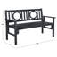 Banc de jardin en bois Adames-1876163974