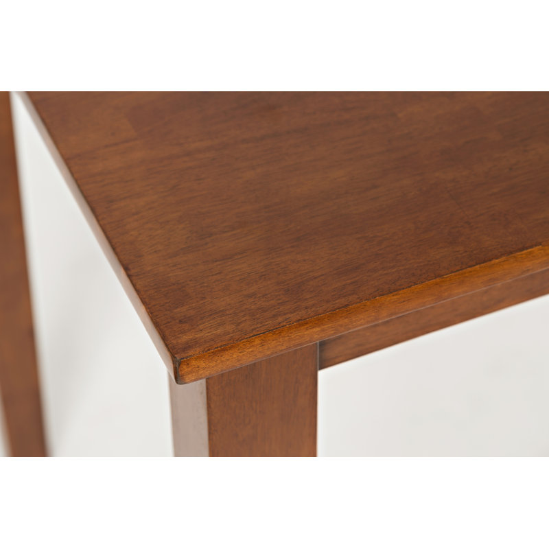 Table de salle à manger Iade, H 30 po x L 60 po x l 36 po, Caramel