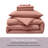 Soft Microfiber 5 Piece Comforter Set with Sheets-124666889-124666901