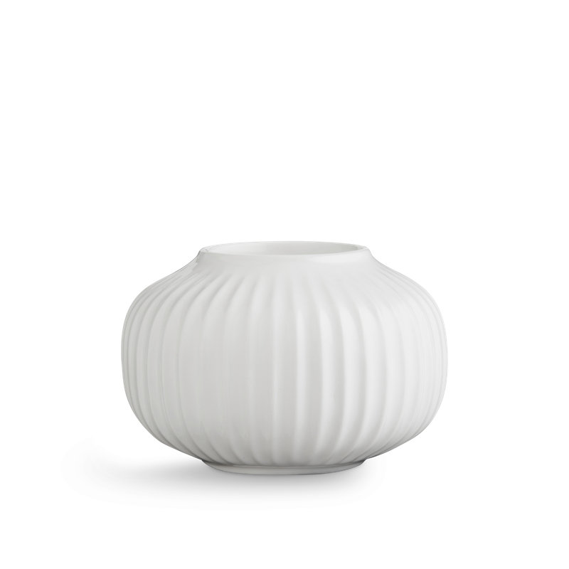 Bougeoir de table en porcelaine 2,6 po Hammershøi