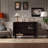 Stylish Storage Cabinet with Brass Handles