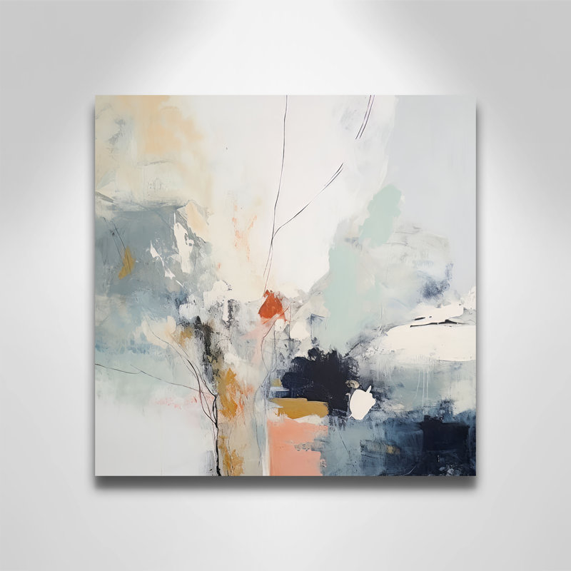 «Ethereal Blue Beats II» par Irena Orlov, 12'' W x 12'' H, Toile tendue, No Frame