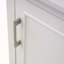 Petite armoire de meuble-lavabo 20 po avec lavabo en céramique - 20 * 14,5 * 33,3 pouces, rangement spacieux, 1 porte à fermeture en douceur