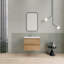 Meuble-lavabo flottant moderne simple Alcester Ivy Bronx-1100120577