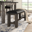 Katarina Faux Leather Upholstered Bench