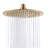 12-Inch High Pressure Rainfall Shower Head High Flow Stainless Steel Shower Head-123244135-62074669-123244138