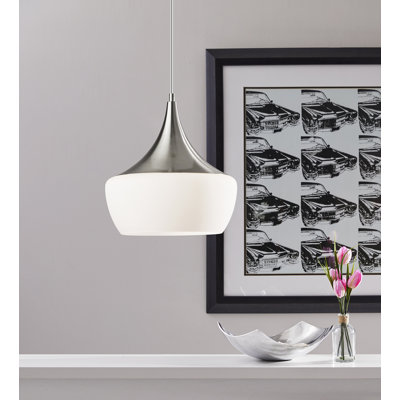 Luminaire suspendu en pot 1 lumière Bysshe