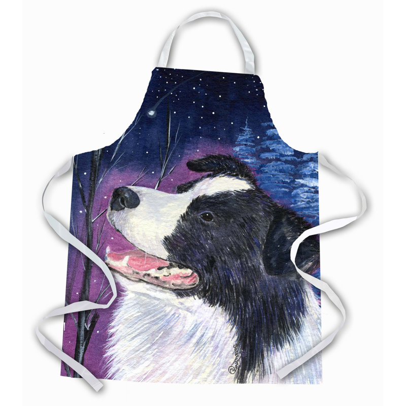 No Pattern Bib Apron