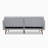 Balabek Twin 76'' Upholstered Convertible Sofa-1550002592