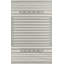 Tapis gris / blanc en laine tissé à plat à la main Thompson-1205768021
