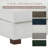 3 - Piece Upholstered Offwhite Chenille Modular Sectional Sofa with Armrests & Throw Pillows-1332424588-1332424590