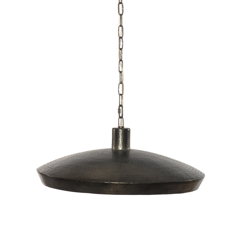 Eldon Pendant-Hammered Antique Brass, Dark Antique Brass