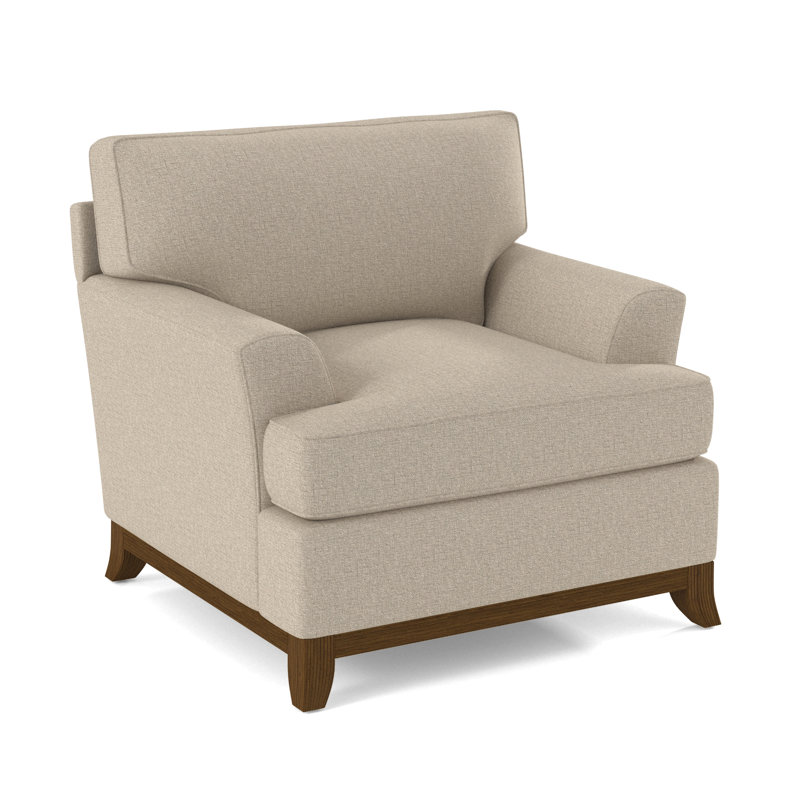 Oaks Way Armchair, Havana, Eggshell Crypton Performance; 0884-93