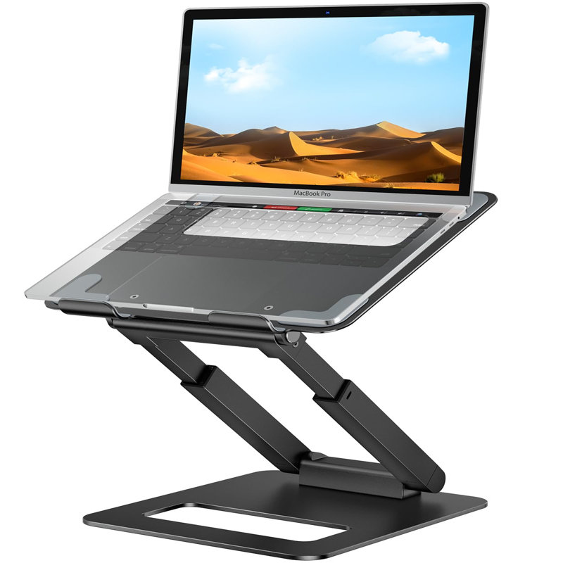 Metal Monitor Stand, Black
