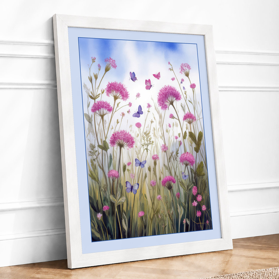 Wildflower Meadow Botanical - Framed Print