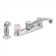 Chateau Double Handle Kitchen Faucet With Side Spray