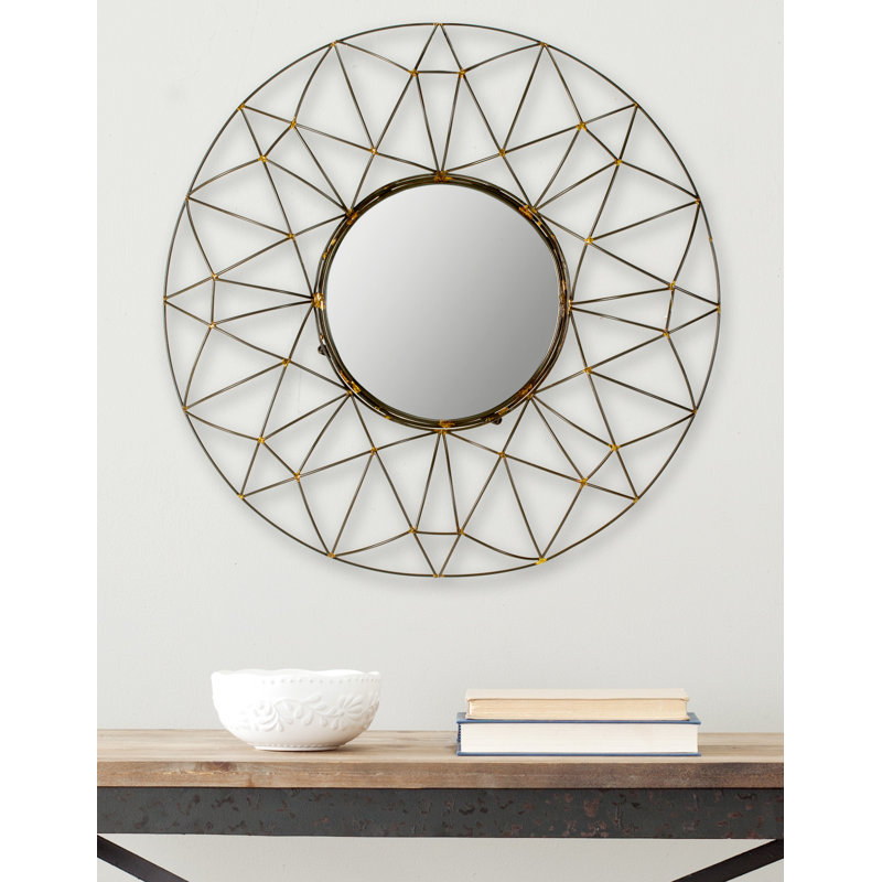 Kyle Metal Flat Wall Mirror