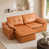Similicuir orange