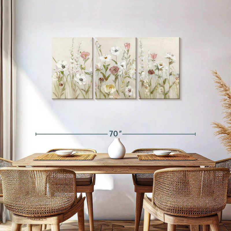 Harnek Bloomin Around, 27" H x 56" W