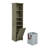 64 Inch Tall Bathroom Storage Cabinet With 4 Adjustable Shelves, Laundry Hamper, And Hidden Clothes Storage For Small Spaces
