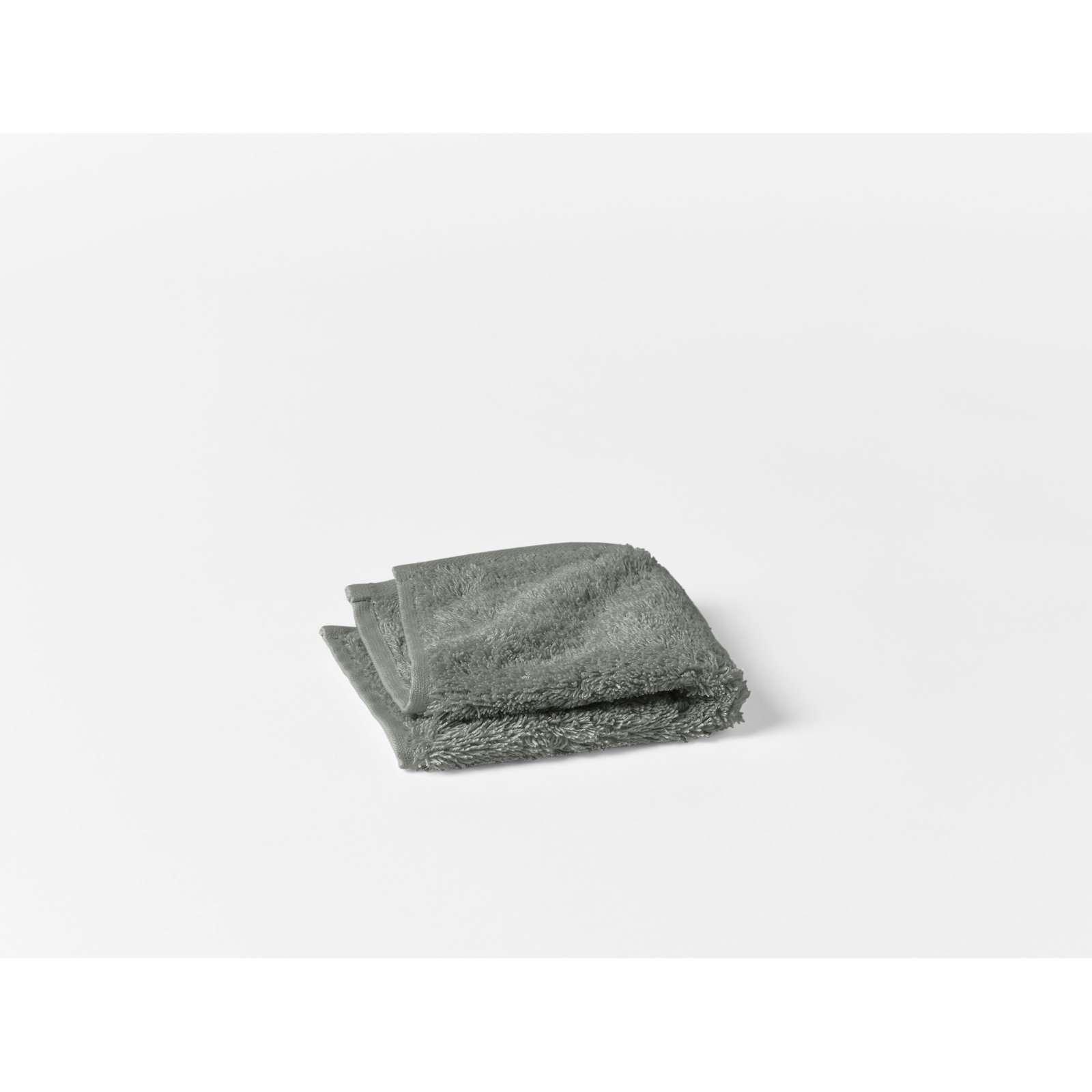 Cloud Loom Organic Bath Towel, Slate, Washcloth - 1 Pack