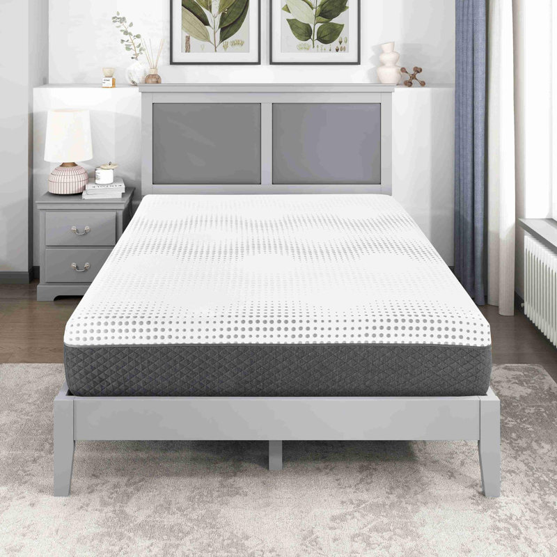 Matelas hybride en mousse viscoélastique imprégnée de gel 12 po Eastern, Lit double