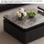 Ensemble de table basse carrée en pierre italienne-743070322-743070325