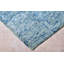 Tapis décoratif bleu en laine Touffeté à la main HamLake