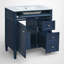 Meuble-lavabo simple 30 po avec comptoir en céramique-1445125487