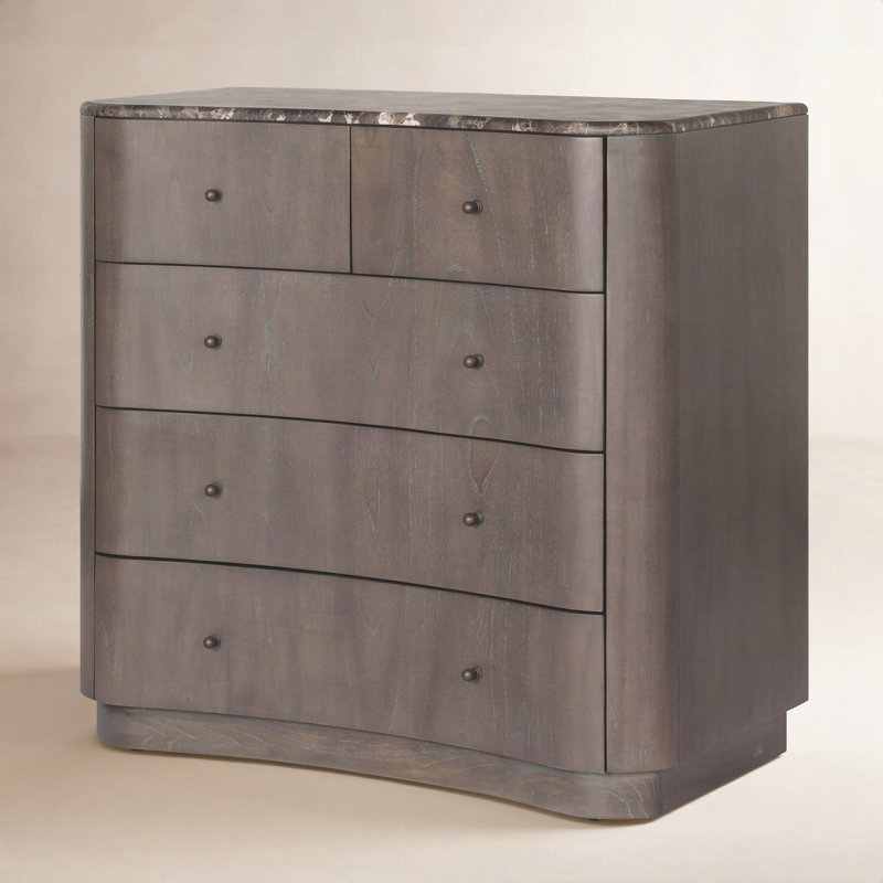 Boa Chest-Sandy Mindi Veneer, Espresso Mindi Veneer