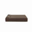 Canapé-lit moderne avec 2 coussins, canapé-lit convertible en tissu rembourré de mousse, matelas pliant double de 15 po pour le salon, lit d'invité, salle de jeux, aucun assemblage requis, brun-477650366