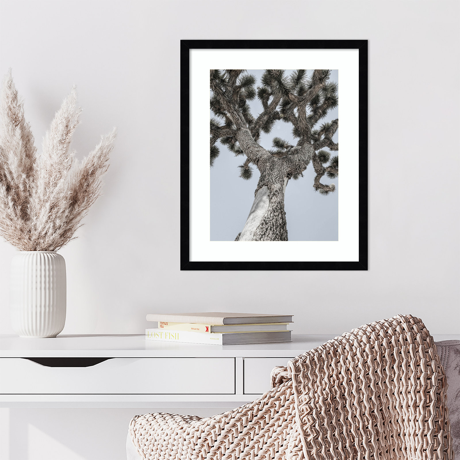 Daisey "Joshua" Print by Shot by Clint, 21" H x 17" W, Black 