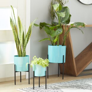 Blue Planters You'll Love - Wayfair Canada