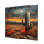Décoration murale cactus vert et orange-753298526-753300393