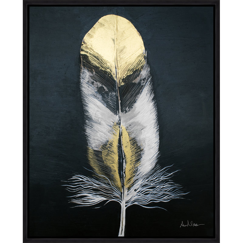 Feather I Painting by Alexander NikAnpour
