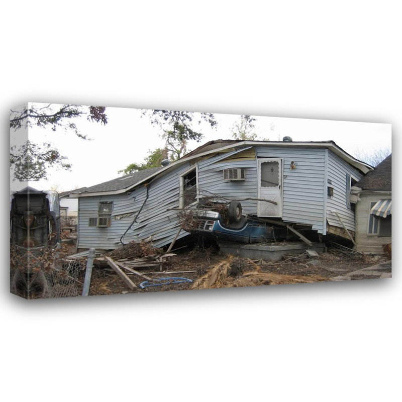 Nouvelle-Orléans Katrina Damage, H 26 po x l 48 po