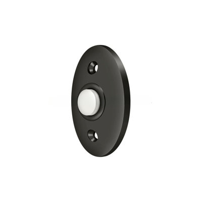 Bell Button; Standard; Oil Rubbed Bronze Finish