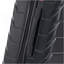 HIFINE TOURIST 20 "/ 24" / 28 "3 pièces / ensemble en valise à roulettes en ABS, couleur assortie, avec serrure à combinaison (noir)