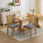 Marion Full Solid Wood Dining Chair with Rattan-Back-120315479