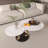 Armo 2 - Piece Exquisite rotating end table
