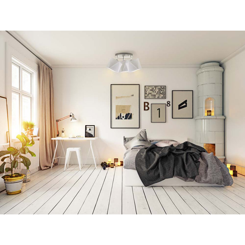 Deneil Spotlight, Silver/White, Light Grey