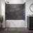 Palisade 25.6 in. x 14.8 in. Interlocking Vinyl Waterproof Wall Tiles-2128885920