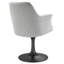 Fauteuil pivotant en velours Lippa Performance-105239668-105239674