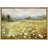 Vibrant Wildflower White Daisy Flowers Meadow Floral Botanical Landscape Rustic Pictures Framed Canvas Print Wall Art-92187155-92187154-119460581