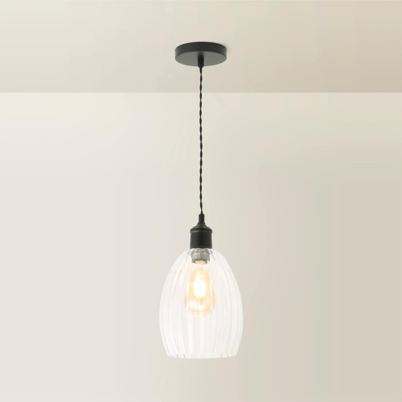 Dellis 1 - Light Pendant, Matte Black
