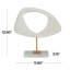 Leominster Polystone Abstract Sculpture with Marble Base