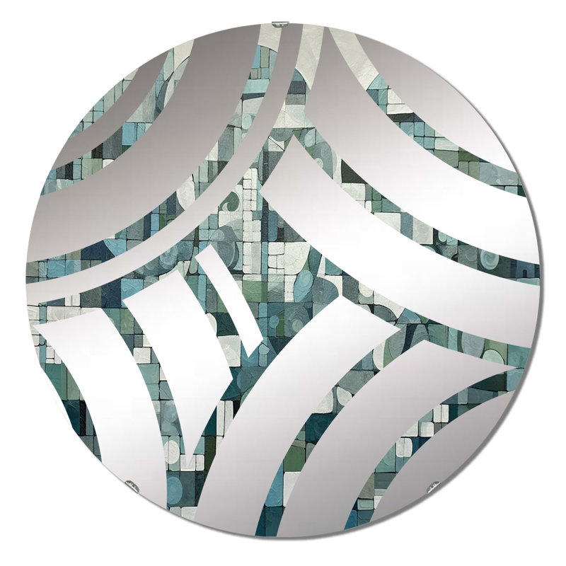 Miroir décoratif Brix, 23,6 po x 23,6 po