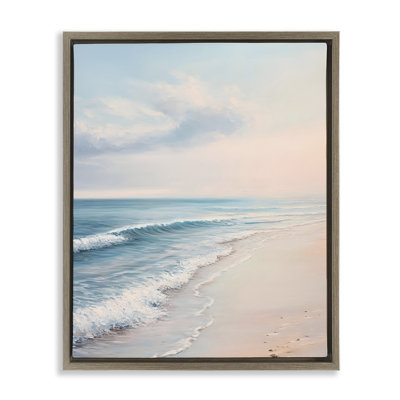 Cadre flottant Serene Sands at Sunset, design par Franklyn Gregory